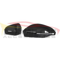 2024+ BMW 5-Series/M5 Carbon Fiber Mirror Caps | G60/G61/G90/G99 4