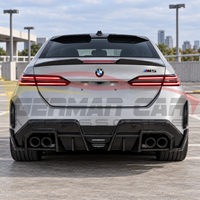 2024+ BMW 5-Series S Style Carbon Fiber Trunk Spoiler | G60/G90 2