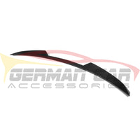2024+ BMW 5-Series S Style Carbon Fiber Trunk Spoiler | G60/G90 4