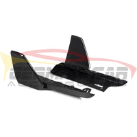 2024+ BMW X5 M Performance Style Carbon Fiber Rear Splitters | G05 LCI 6