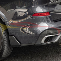 2024+ BMW X5 M Performance Style Carbon Fiber Rear Splitters | G05 LCI 2
