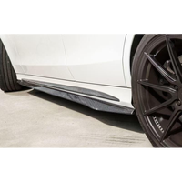 2019-2023 Mercedes-Benz C-Class/C63 AMG Carbon Fiber Side Skirts | W205 Coupe 2