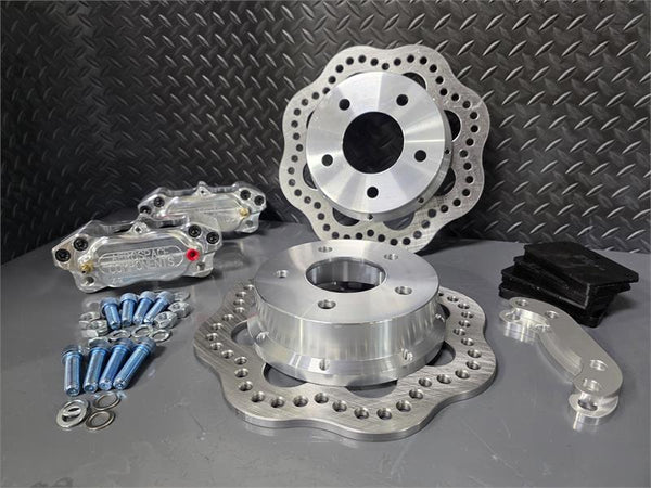 4 Piston Pro-Lite Rear Drag Race Kit 2012-2018 BMW F30, F32, F36, F22, F23