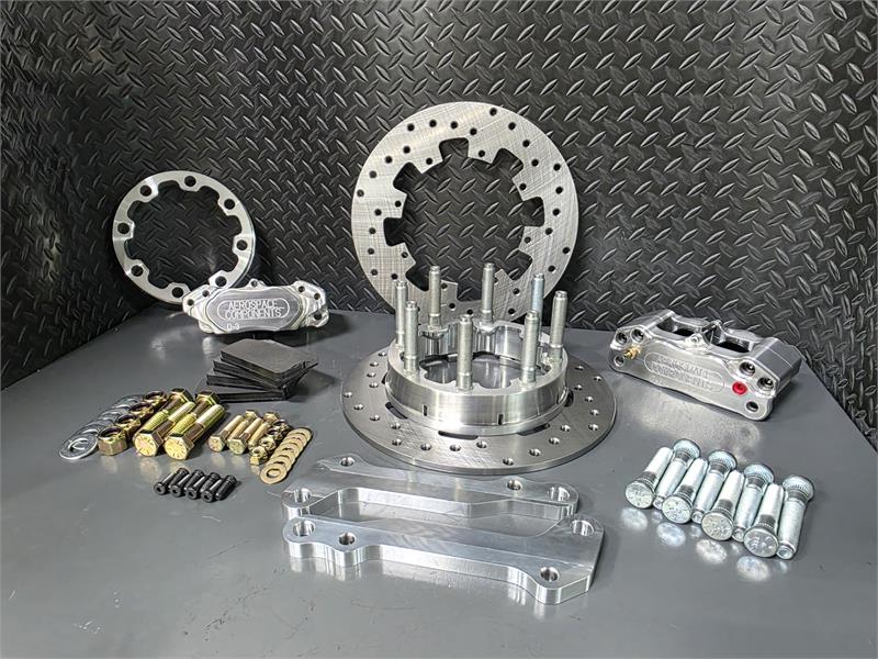 03-09 Ram 2500/3500 Front Drag Race kit With 4piston Calipers