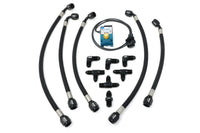 Steel Braided Hard Line Upgrade Kit for KLM Big Turbos