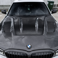 2019+ BMW 3-Series BK Style Carbon Fiber Hood | G20/G21 5