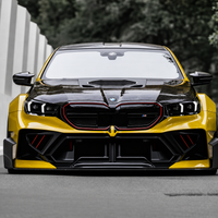 2024+ BMW 5-Series Glass Engine Cover V1 Carbon Fiber Hood | G60/G61 3