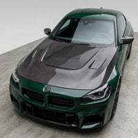 2022+ BMW 2-Series/M2 V2 Style Carbon Fiber Hood | G42/G87 2
