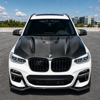 2018-2025 BMW X3/X4/X3M/X4M H Style Carbon Fiber Hood | G01/G02/F97/F98 4