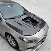 2020-2026 Mercedes CLA-Class/CLA 45 AMG Glass Engine Cover Carbon Fiber Hood | C118/W118 2
