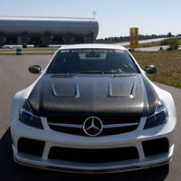 2009-2012 Mercedes SL-Class/SL63/SL65 AMG BS Style Carbon Fiber Hood | R230 2