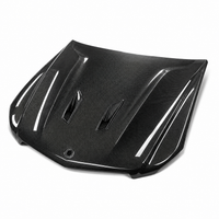 2008-2011 Mercedes C63 AMG B Style Carbon Fiber Hood | W204/C204 5