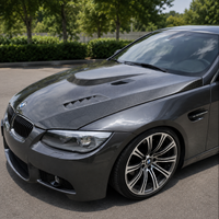 2011-2013 BMW 3-Series V Style Carbon Fiber Hood | E92/E93 LCI 2