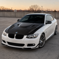 2011-2013 BMW 3-Series V Style Carbon Fiber Hood | E92/E93 LCI 3