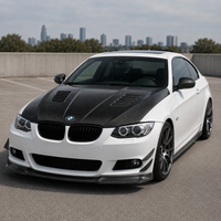 2011-2013 BMW 3-Series V2 Style Carbon Fiber Hood | E92/E93 LCI 3