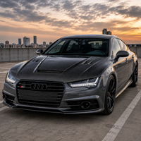 2012-2018 Audi A7/S7/RS7 V2 Style Carbon Fiber Hood | C7/C7.5 4