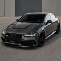 2012-2018 Audi A7/S7/RS7 V2 Style Carbon Fiber Hood | C7/C7.5 2