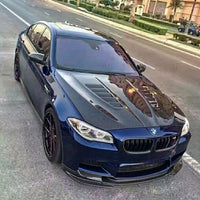2011-2017 BMW 5-Series/M5 DT Style Carbon Fiber Hood | F10/F11 4