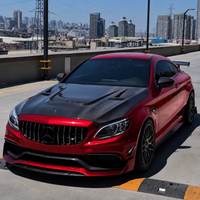 2015-2023 Mercedes C63 AMG GTS Style Carbon Fiber Hood | W205/S205/C205 2