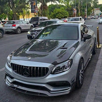 2015-2023 Mercedes C63 AMG GTS Style Carbon Fiber Hood | W205/S205/C205 4