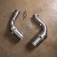 Audi RSQ8/SQ8/SQ7 400 Cell Catted Downpipes 2