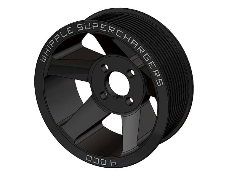 2011-2021 Ford Mustang Whipple 10-Rib Supercharger Pulleys