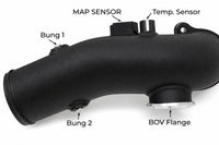 BMS Elite Aluminum Replacement Charge Pipe Upgrade for Gen1 B58 BMW 3
