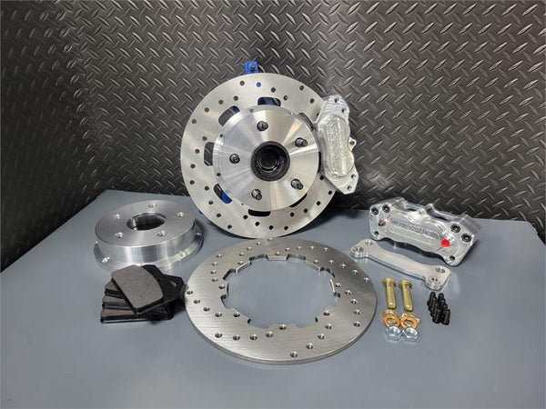 4 Piston Heavy Duty Front Drag Race Kit 2008-09 Pontiac G8