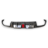 2015-2023 Mercedes-Benz C-Class/C63 AMG Carbon Fiber Rear Diffuser with Brake Light | W205 Coupe