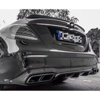 2017-2020 Mercedes-Benz E-Class Carbon Fiber Rear Diffuser | W213 3