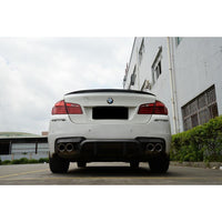 2010-2016 BMW 5-Series Carbon Fiber Rear Diffuser | F10 3