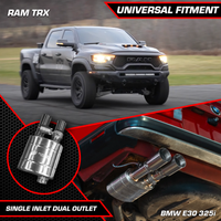UNIVERSAL VALVED MUFFLER KIT 6