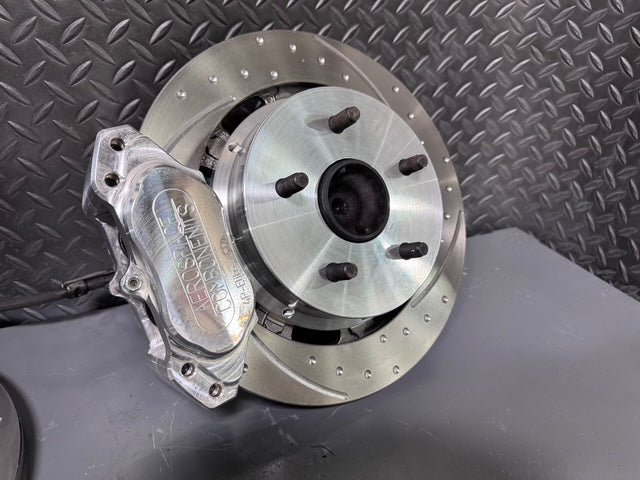 93-02 Toyota Supra MK4 Front Street Kit Dimpled and Slotted Rotor