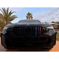 2024+ BMW X6 Dual Slat Kidney Grilles | G06 LCI 3