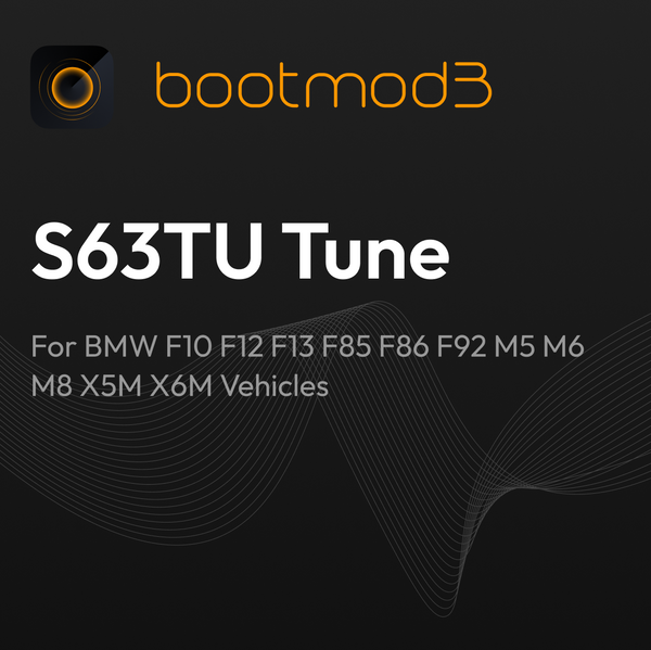 bootmod3 S63TU Tune - For BMW F10 F12 F13 F85 F86 F92 M5 M6 M8 X5M X6M Vehicles