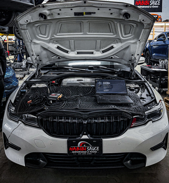 BMW B58 work at Habibi Sauce Performance