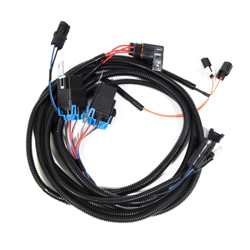 VMP '11-'14 Coyote 5.0 L Heat Exchanger Fans & Pump Harness (dual relay)