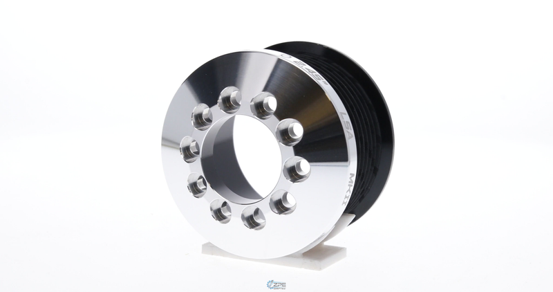 Representative photo - 2.45" 6 Rib ZPE GripTec® 2pc MKII LSA to C6 Vette L3V-A Black Pulley Only