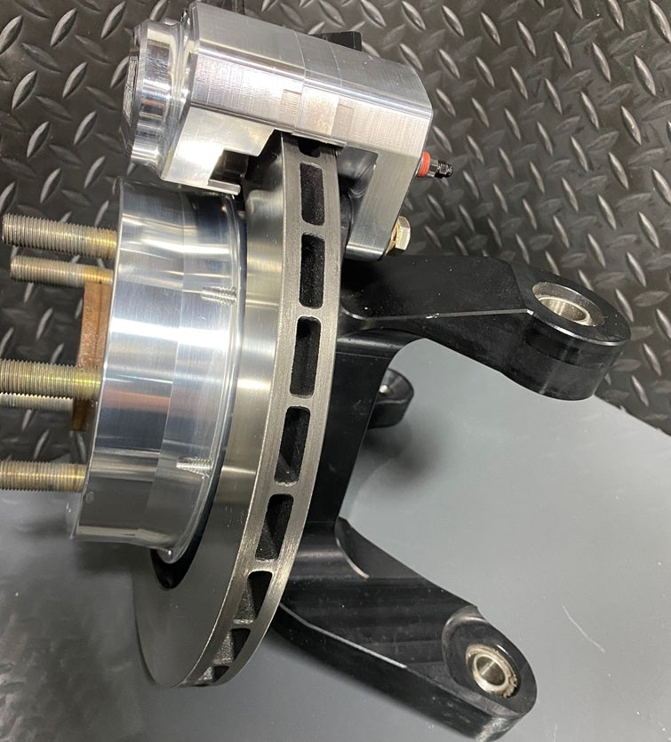 2015-23 Mustang Rear Pro Street Brake Kit for AED Knuckles