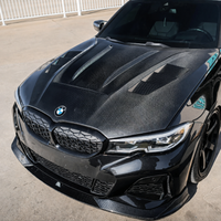 2019+ BMW 3-Series BK Style Carbon Fiber Hood | G20/G21 4
