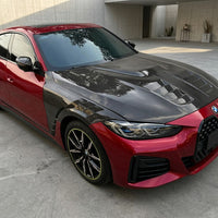 2021+ BMW 4-Series V2 Style Carbon Fiber Hood | G22/G23/G26 2