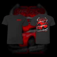 HSP Big Red Youth T-Shirt front and back