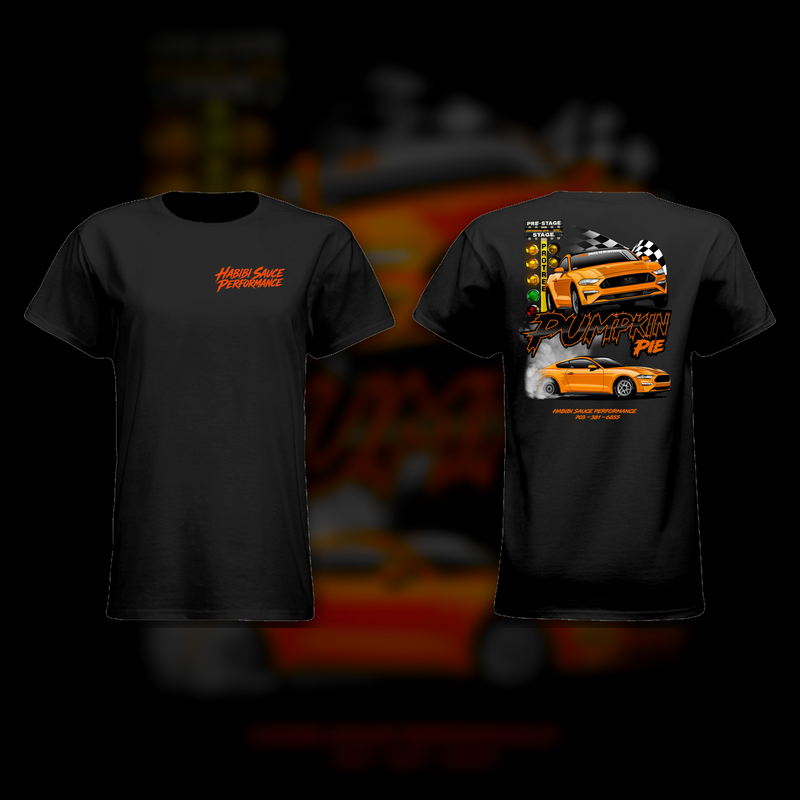 HSP Pumpkin Pie Women's T-Shirt front and back