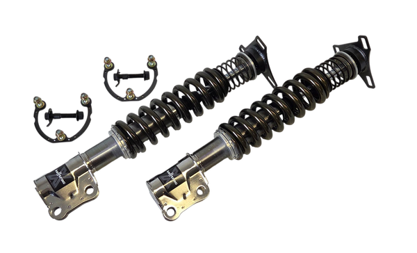 S550 / S650 Mustang KellTrac X-SERIES HYBRID Coilover Kit, LONG TRAVEL
