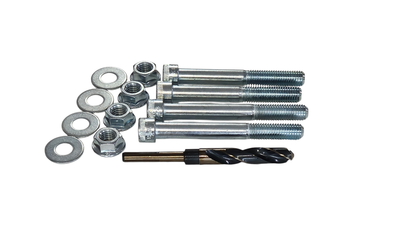 S550 / S650 Big Bertha Diff Bolt Kit, KellTrac Rubber Bushings