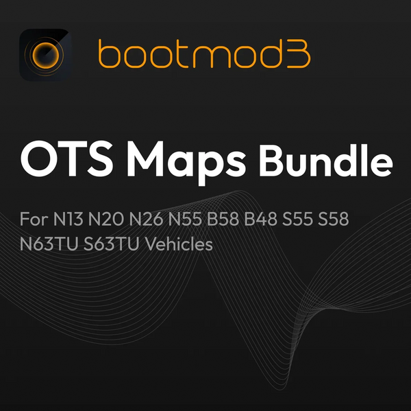 bootmod3 OTS Maps Bundle - For N13 N20 N26 N55 B58 B48 S55 S58 N63TU S63TU Vehicles