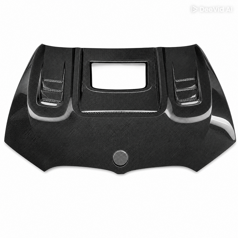 2019+ BMW 3-Series Glass Engine Cover Carbon Fiber Hood | G20/G21
